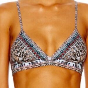 Camilla Fan of the Wild Triangle Bra w/seam BNWT